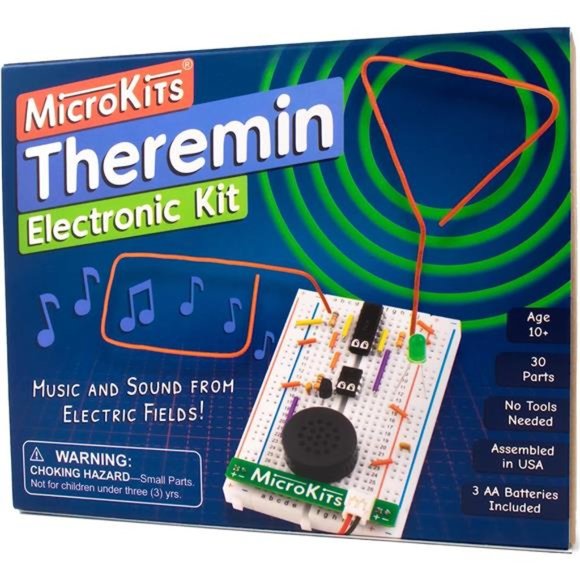 Theremin Electronics Kit | Educational Electronic Music STEAM/STEM Kits for Kids - Picture 1 of 6